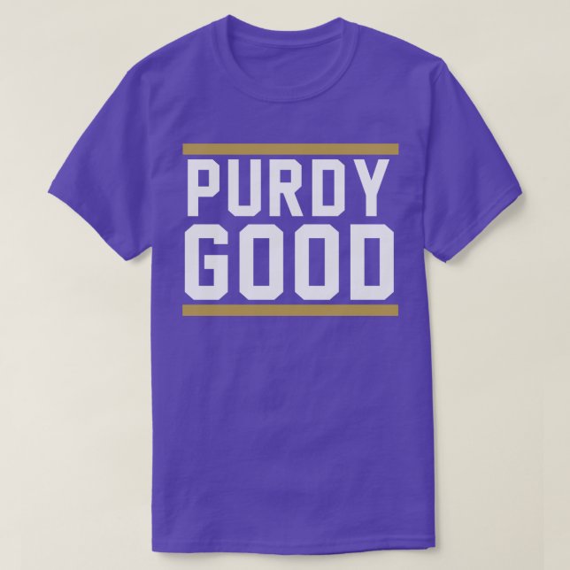Purdy Bra Brock Purdy T Shirt (Design framsida)