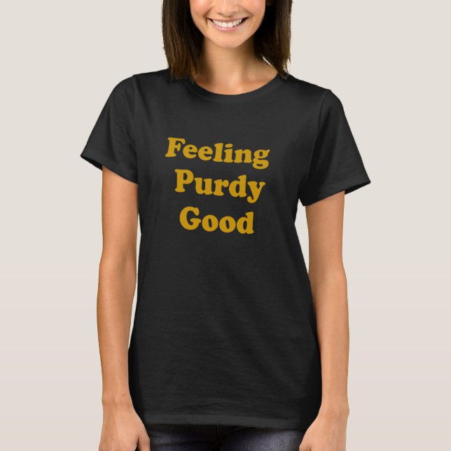 Purdy Feeling Bra Memine T Shirt (Framsida)