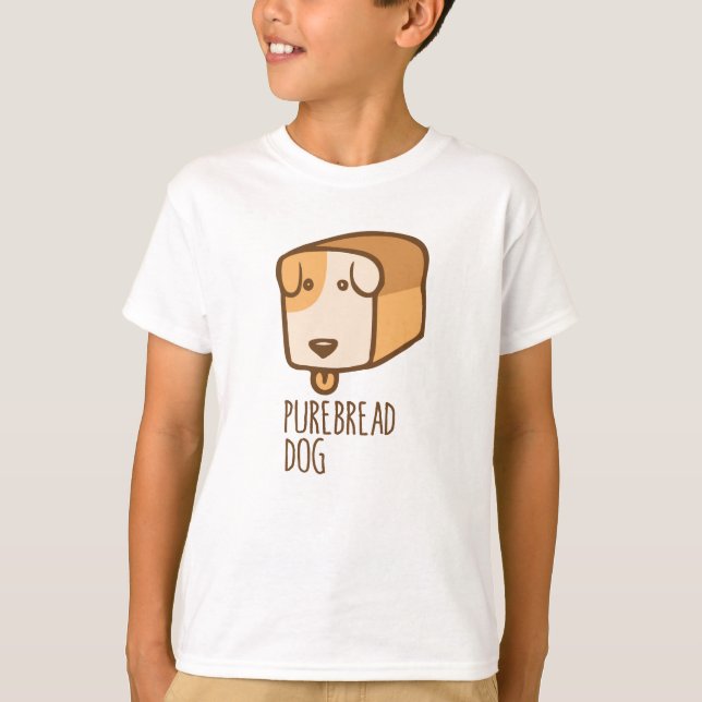 Pure-Bread Dog T Shirt (Framsida)