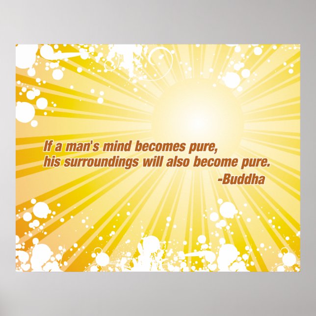 Pure Buddha Poster (Framsidan)