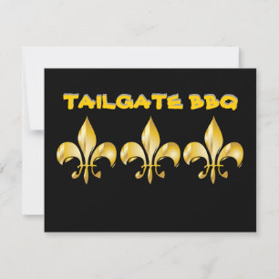 Pure Guld Fleur de Lis Inbjudningar