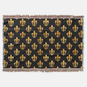 Pure Guld Fleur de Lis Mysfilt