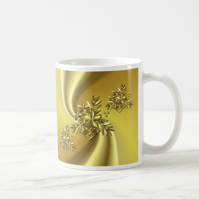Pure Guld Kaffemugg (Höger)