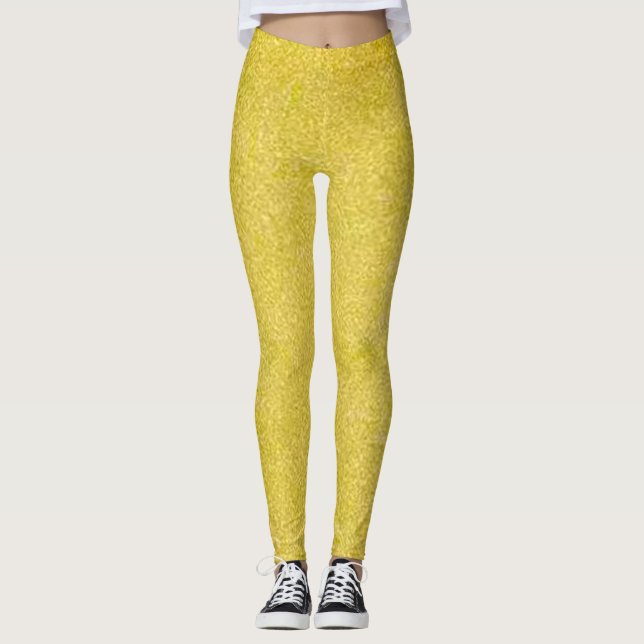 Pure Guld Leggings (Framsida)