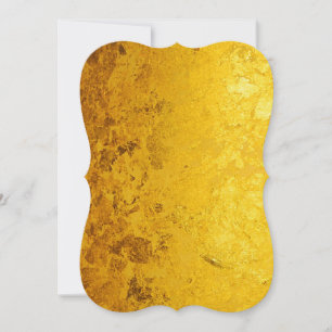 PURE GULD mönster/guld löv + din text