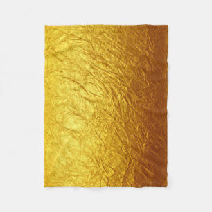 PURE GULD PAPPER Mönster + text / foto Fleecefilt