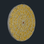 PURE GULD Splatter Mönster   din text Darttavla<br><div class="desc">"Luxury Mönster Design by EDDA Fröhlich/EDDArt | Grundläggande: Golden splatter,  folier,  ,  gnistor osv. för rikedom älskare   bild,  text,  monogram | För andra formgivningar och produkter kontakta mig gärna: contact@eddart.de "</div>