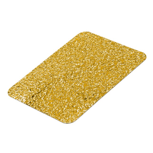 PURE GULD Splatter Mönster + text / foto Magnet (Vänstra Sidan)