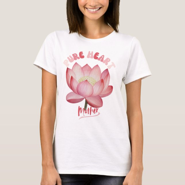 Pure Heart Mors dag T Shirt (Framsida)