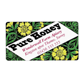 Pure Honung Gula blommor Fraktsedel