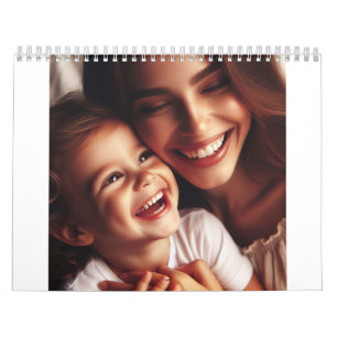 Pure Joy: A Mamma och Baby Laughing Moment" Kalender