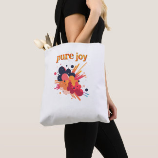 "Pure Joy, pure you.” Positive Vibes Street Wear  Tygkasse