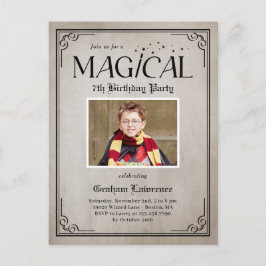 Pure Magic Birthday Halloween-vykort Helg Vykort