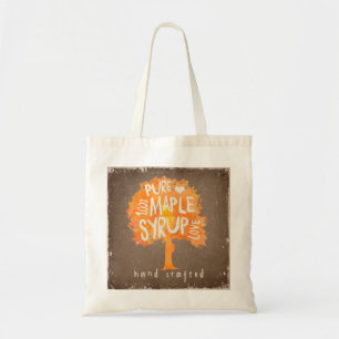 Pure Maple Träd Syrup Budget Tote Tygkasse