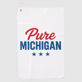 Pure Michigan Golf Towel