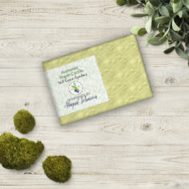 Pure Olive Oil Handmade Homemade Soap SCrub-etiket Mat Etiketter