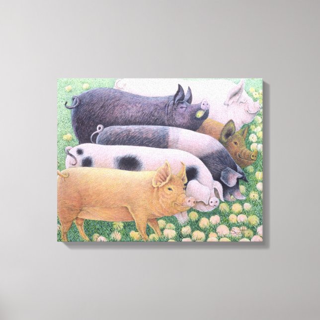 Pure Pleasure Canvastryck (Framsida)