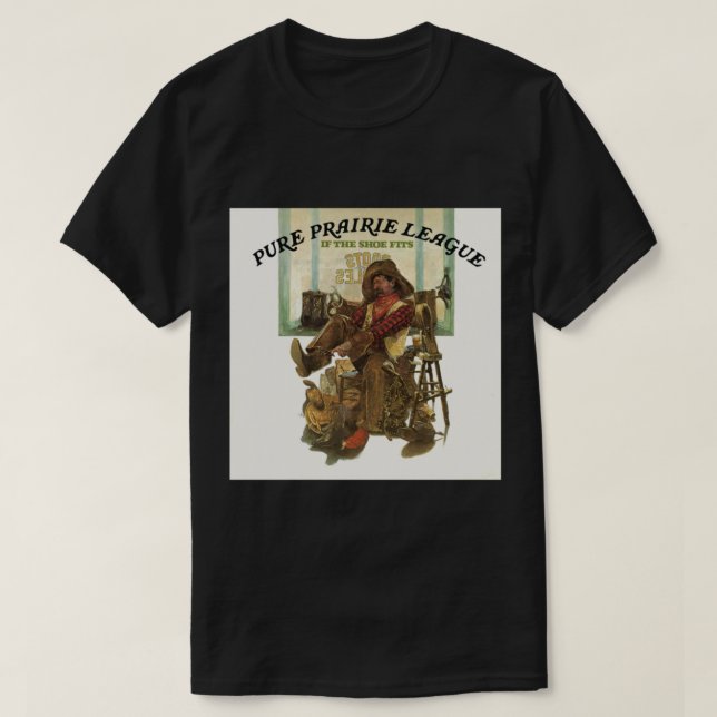 Pure Prairie League om skon passar klassiskt T-Shi T Shirt (Design framsida)