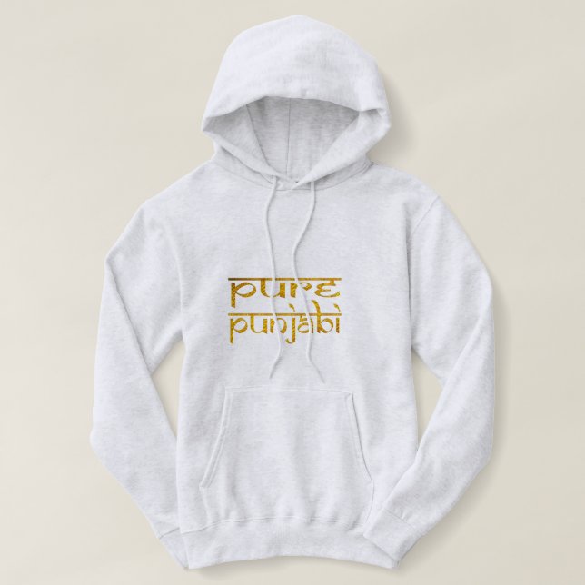 Pure punjabi hoodie t-shirt design (Design framsida)
