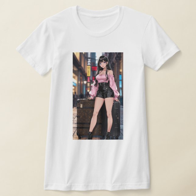 Pure Skin och Stunning Beauty T Shirt (Laydown)