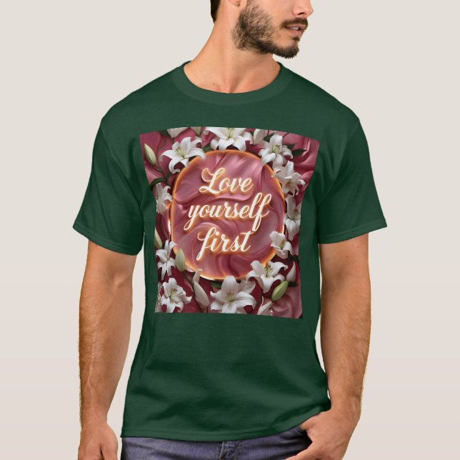 Pure SLove Love Yours First Range funny T Shirt (Framsida)