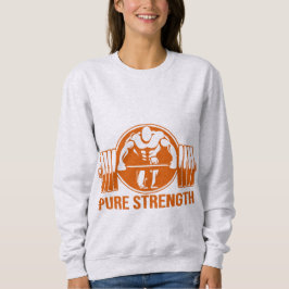 Pure Strength Powerlifting Logo – Gold Edition Gym T Shirt
