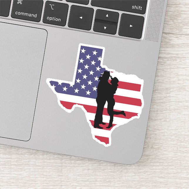 Pure Texan Sticker Klistermärken (Detalj)
