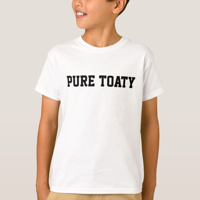 Pure Toaty Scottish Sayed T Shirt (Framsida)