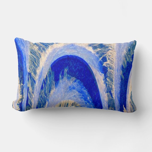 Pure vatten lumbarkudde (Framsida)