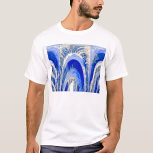 Pure vatten springa djupt tee shirt