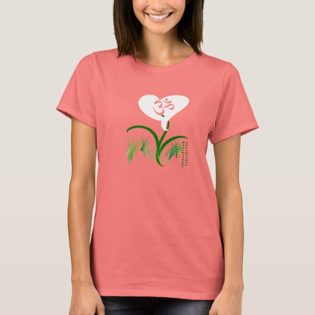 Pure White Anahata Tee Shirt (Framsida)