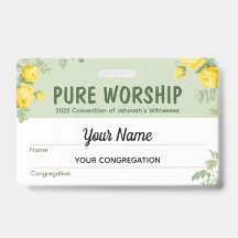 Pure Worship 2025 Convention | JW Namn 