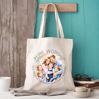 Pure Worship 2025 Lycklig Family Tote Bag Tygkasse