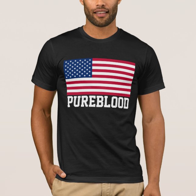 PUREBLODPATRIOTISKA T-SHIRTS (Framsida)
