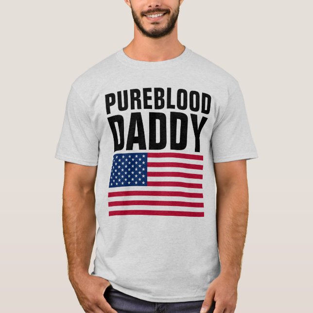 PUREBLOOD PAPPA DADDY MANAR T-Shirts (Framsida)