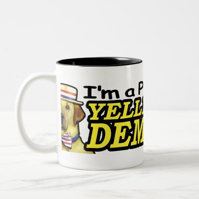 PurebredYeller Dawg mugg (Vänster)