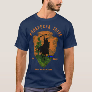 Purepecha Tribe Native Mexican Indian Proud T Shirt