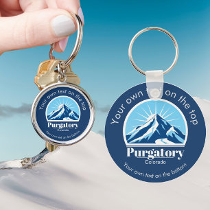 Purgatory Colorado skidortsgåva Nyckelring