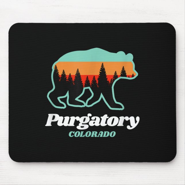 Purgatory Colorado Skiing Snowboarding Bear Musmatta (Framsidan)