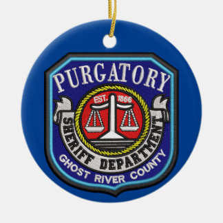 Purgatory sheriff ornament