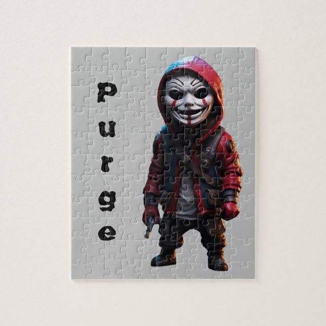 Purge Jigszawa Puzzle Pussel (Vertikal)