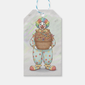 Purim Clown Mishloach Manot  Presentetikett