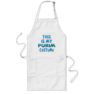 Purim Costume Långt Förkläde