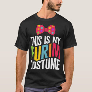 Purim, det här är min renminskostumma, Bow Tie Jew T Shirt