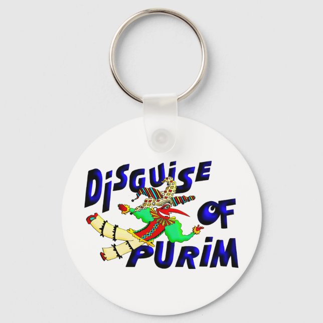 Purim Disguise Nyckelring (Framsida)