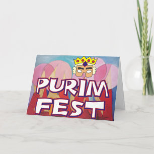 Purim Fest Kort