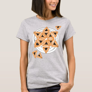 Purim Hamantash Hamantaschen Jewish Star T Shirt
