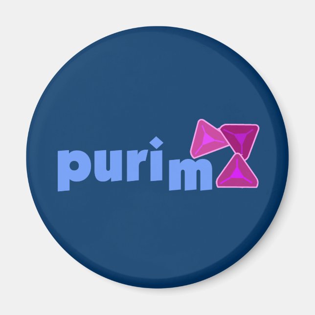 Purim Magnets Magnet (Framsidan)