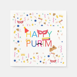 Purim Napkins Pappersservett
