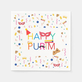 Purim Napkins Pappersservett